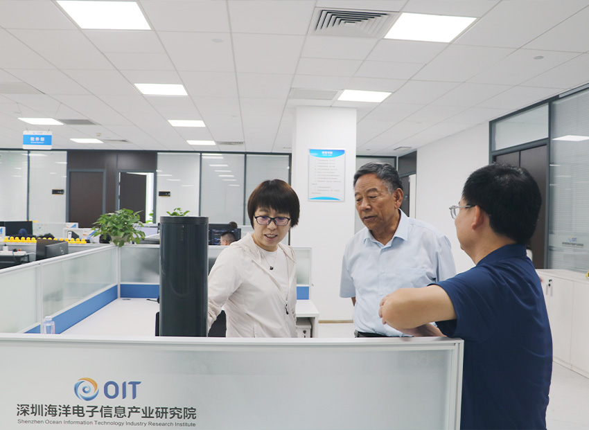 中国科学院沈阳自动化研究所封锡盛院士及其团队莅临智慧海洋&产业研究院进行交流指导(图1) 中国科学院沈阳自动化研究所封锡盛院士及其团队莅临智慧海洋&产业研究院进行交流指导(图1)