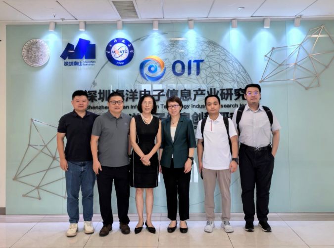 广州海洋实验室对外合作部王志伟部长一行参观调研深圳智慧海洋&OIT研究院(图1) 广州海洋实验室对外合作部王志伟部长一行参观调研深圳智慧海洋&OIT研究院(图1)